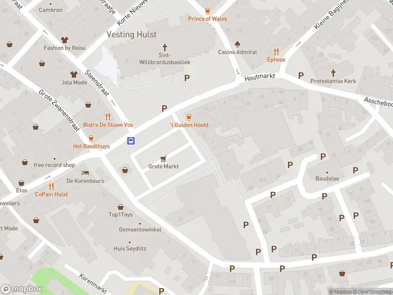 Overlastmelding Grote Markt in Hulst gesloten