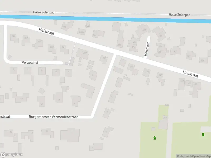 Overlastmelding Burgemeester Vermeulenstraat in Sprang-Capelle