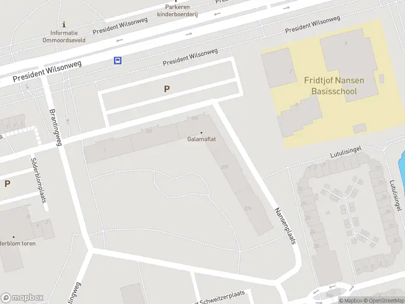 Besteld ambulance vervoer naar de Nansenplaats in Rotterdam