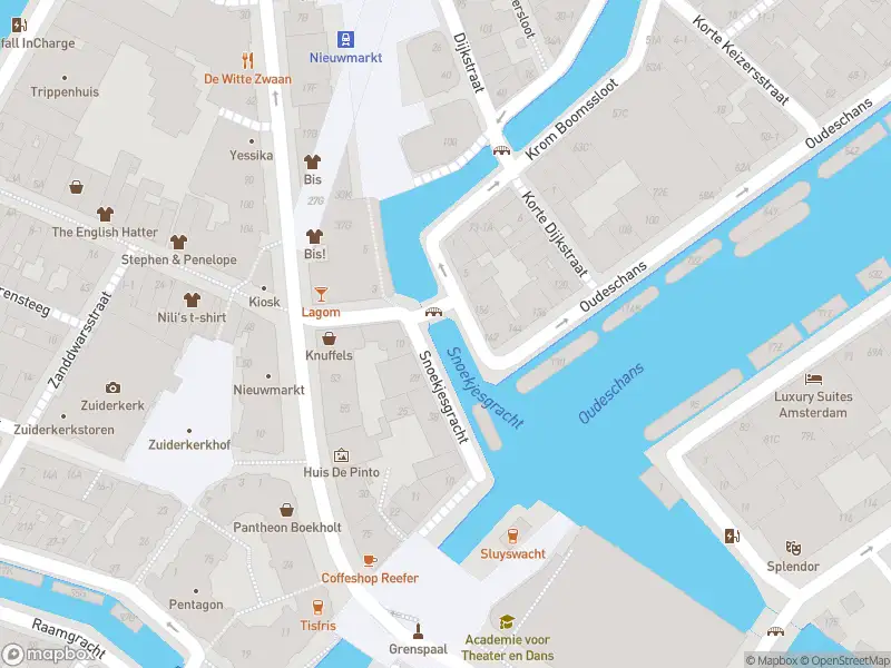 112 melding Brandweer met grote spoed naar de Snoekjesgracht in Amsterdam