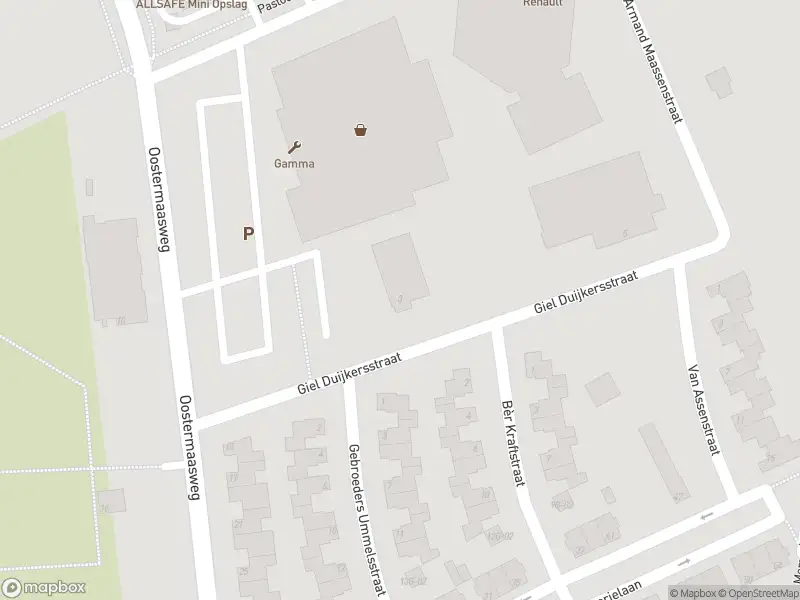 Brandweer met gepaste spoed naar de Giel Duijkersstraat in Maastricht