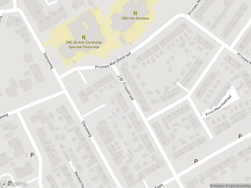 Ambulance met grote spoed naar de J.W. Frisostraat in Middelharnis