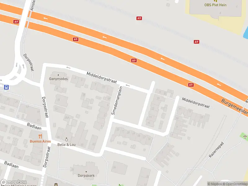 Overlastmelding Middeldorpstraat in Amstelveen