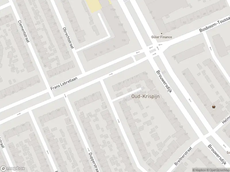 Ambulance met grote spoed naar de Frans Lebretlaan in Dordrecht