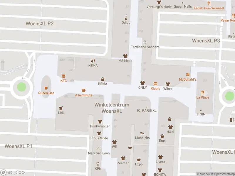 Brandweer met grote spoed naar de Winkelcentrum Woensel in Eindhoven