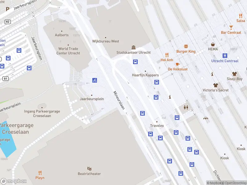 Politie naar de Jaarbeursplein in Utrecht vanwege aanrijding met letsel