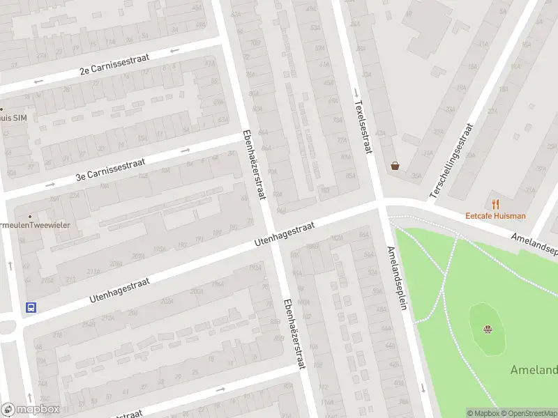 Brandweer met gepaste spoed naar de Utenhagestraat in Rotterdam