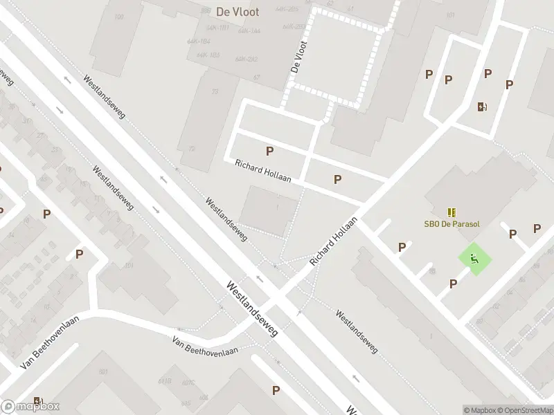 Ambulance met grote spoed naar de Richard Hollaan in Maassluis