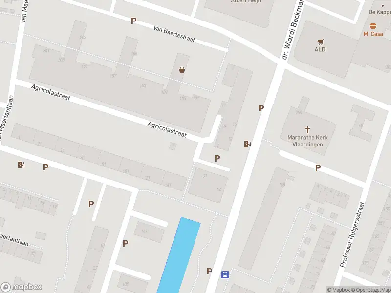 Brandweer met gepaste spoed naar de Agricolastraat in Vlaardingen vanwege stormschade