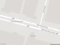 Ambulance met gepaste spoed naar de Columbusstraat in Rotterdam-Albrandswaard