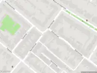 Ambulance met grote spoed naar de Burgemeester De Kempenaerstraat in Voorschoten