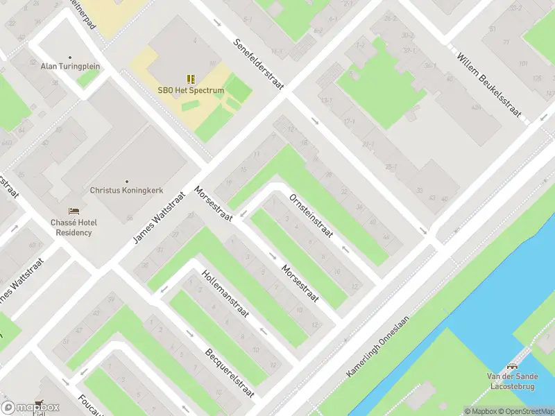 Ambulance met grote spoed naar de Ornsteinstraat in Amsterdam