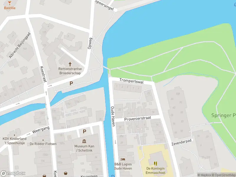 Ambulance met gepaste spoed naar de Trompertswal in Schoonhoven