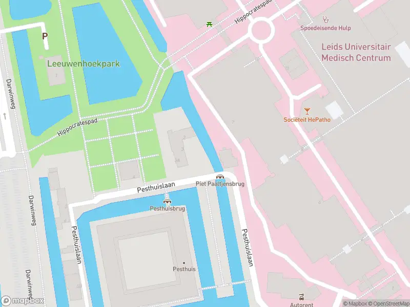 Ambulance met gepaste spoed naar de Pesthuislaan in Leiden