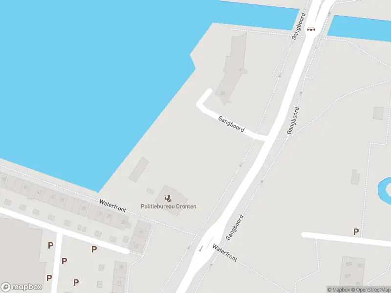 Politie naar de Gangboord in Dronten vanwege aanrijding met letsel