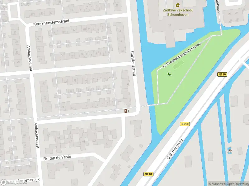 Ambulance met gepaste spoed naar de Carillonstraat in Schoonhoven