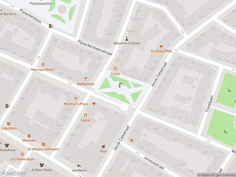 Politie naar de 1e Pijnackerstraat in Rotterdam