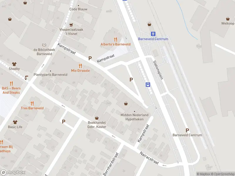 Politie naar de Burgemeester Kuntzelaan in Barneveld vanwege aanrijding met letsel