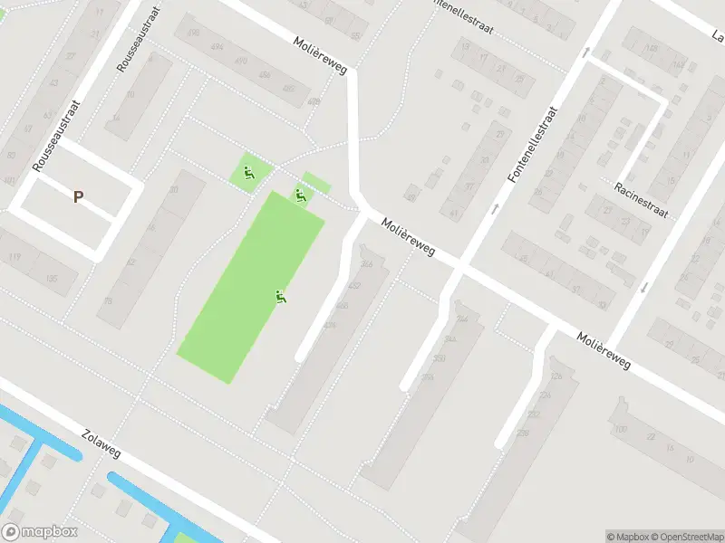 Ambulance naar de Molièreweg in Rotterdam