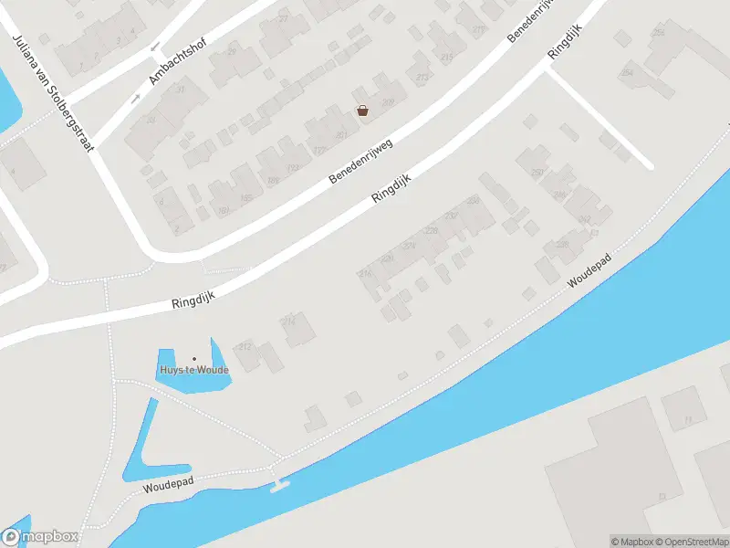 Ambulance met grote spoed naar de Ringdijk in Ridderkerk