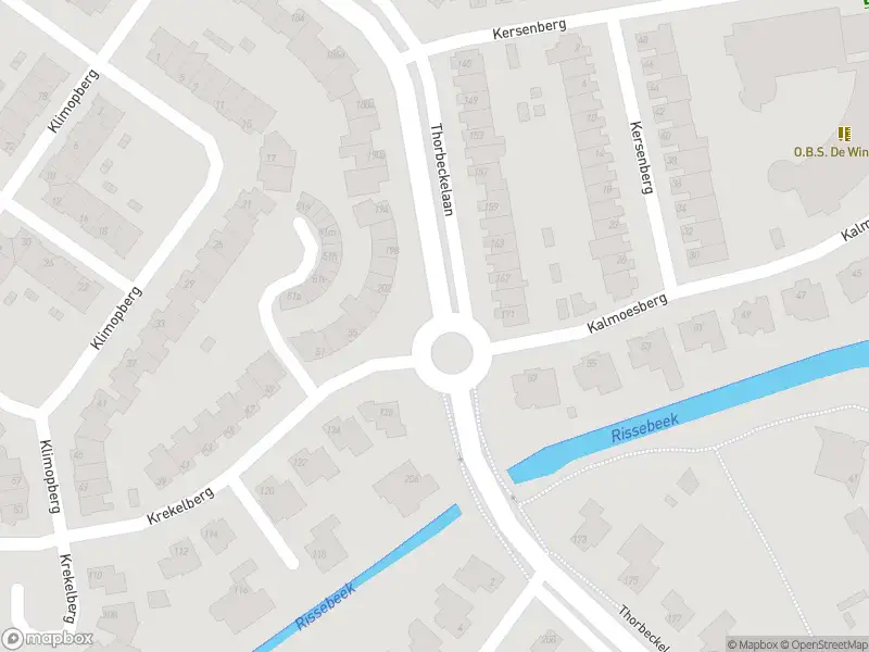 Politie met grote spoed naar de Thorbeckelaan in Roosendaal vanwege letsel