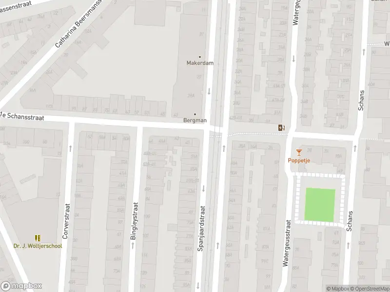 Ambulance met grote spoed naar de Spanjaardstraat in Rotterdam