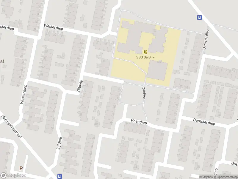 Ambulance met grote spoed naar de Hoendiep in Dordrecht