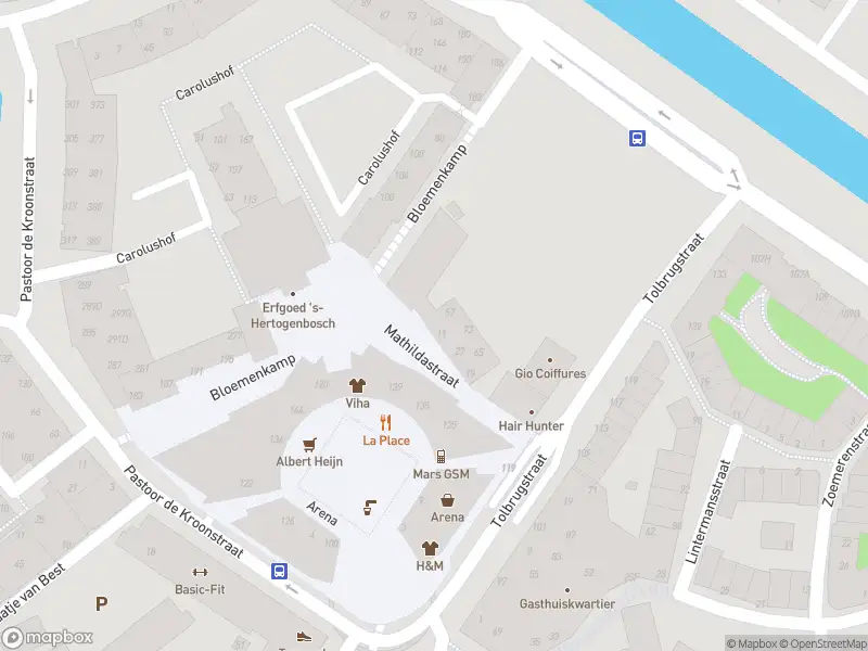 Brandweer met gepaste spoed naar de Mathildastraat in 's-Hertogenbosch