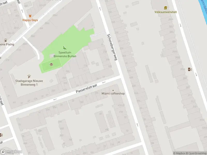 Ambulance met gepaste spoed naar de Passerelstraat in Rotterdam