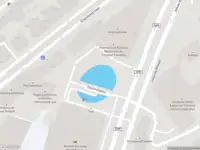 Brandweer met grote spoed naar de Churchillplein in 's-Gravenhage vanwege afgaan automatisch brandalarm