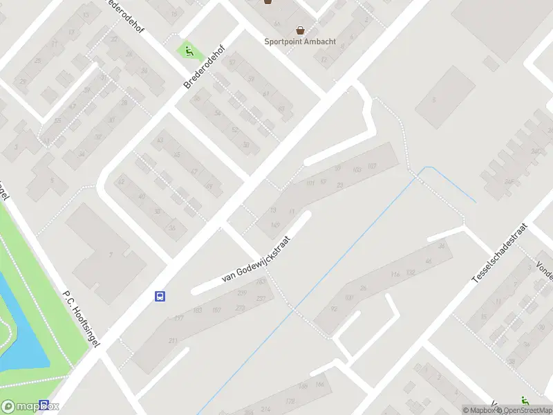 Ambulance met gepaste spoed naar de Van Godewijckstraat in Hendrik-Ido-Ambacht