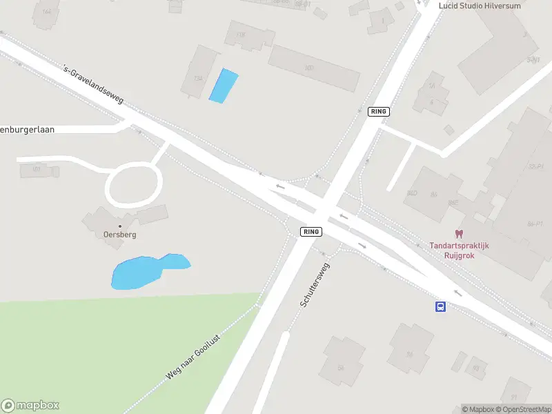 Politie naar de Bussumergrintweg in Hilversum vanwege aanrijding met letsel