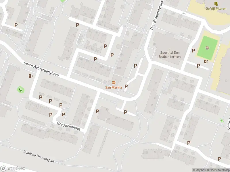 Ambulance naar de Gerrit Achterberghove in Zoetermeer