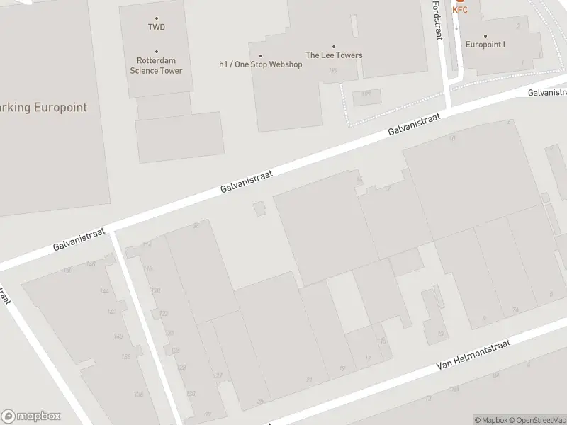 Ambulance met grote spoed naar de Galvanistraat in Rotterdam