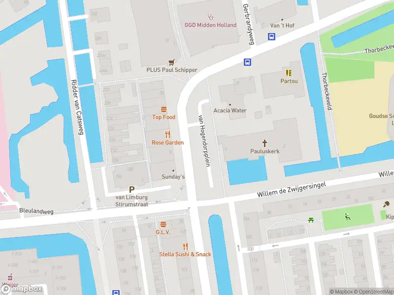 Ambulance met gepaste spoed naar de Van Hogendorpplein in Gouda