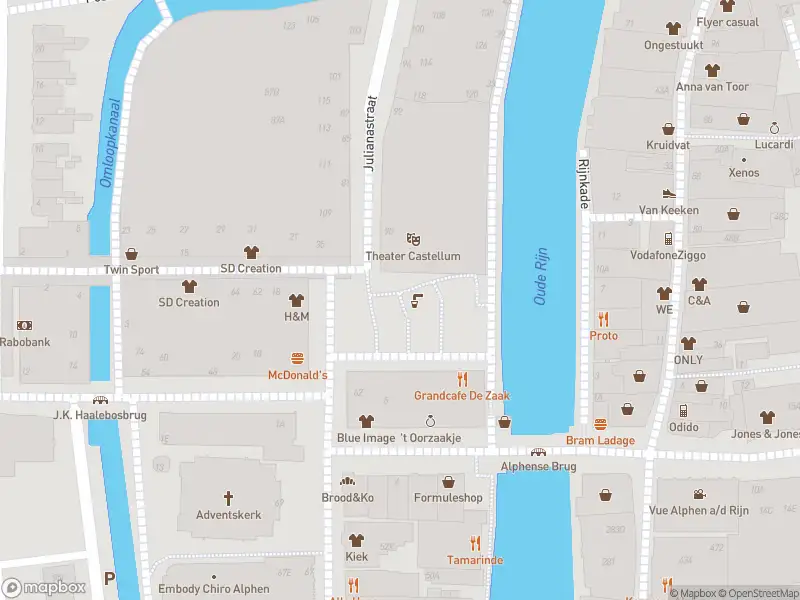 Ambulance met gepaste spoed naar de Rijnplein in Alphen aan den Rijn