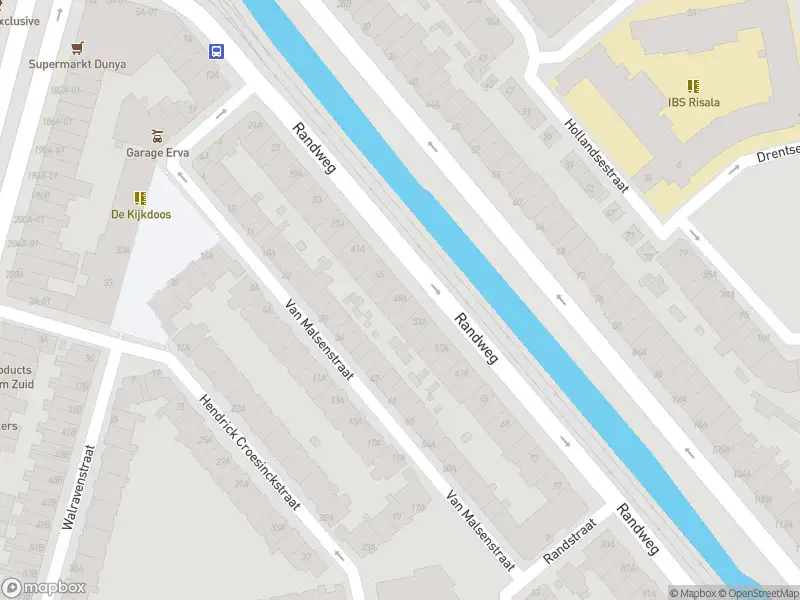 Ambulance met grote spoed naar de Randweg in Rotterdam