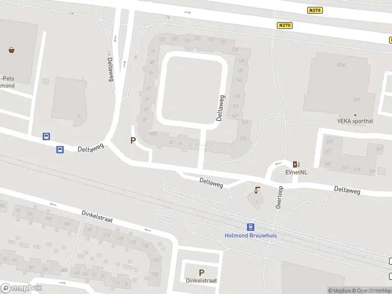 Politie naar de Deltaweg in Helmond vanwege ongeval met letsel