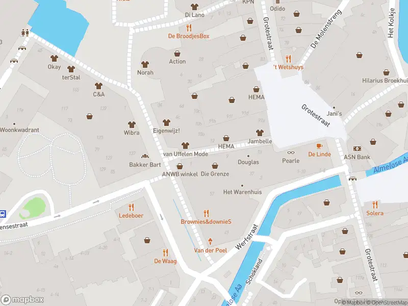 Brandweer met gepaste spoed naar de De Galerij in Almelo