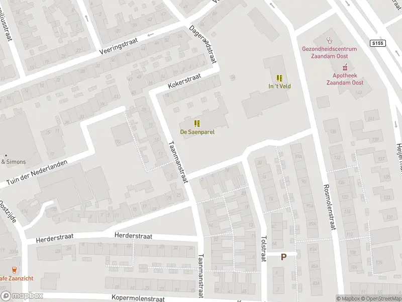 Ambulance met grote spoed naar de Herderinstraat in Zaandam