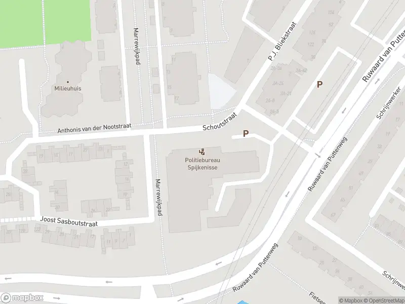 Traumahelikopter naar de Schoutstraat in Spijkenisse