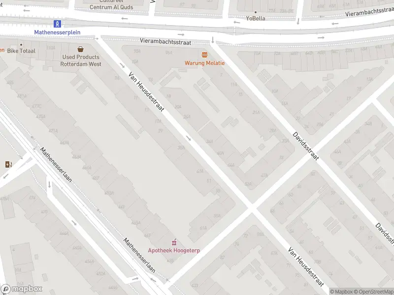 Politie naar de Vierambachtsstraat in Rotterdam vanwege ongeval met letsel