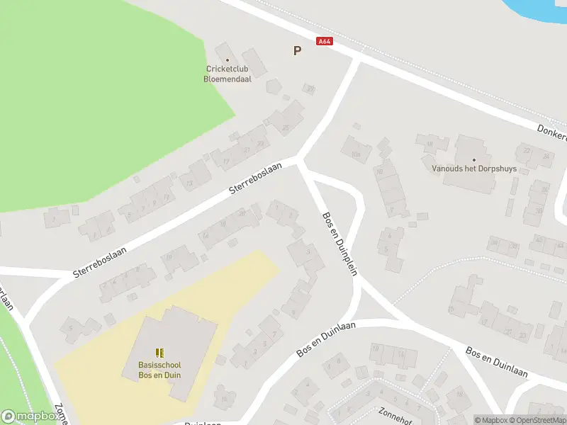 112 melding Ambulance met gepaste spoed naar de Bos en Duinplein in Bloemendaal