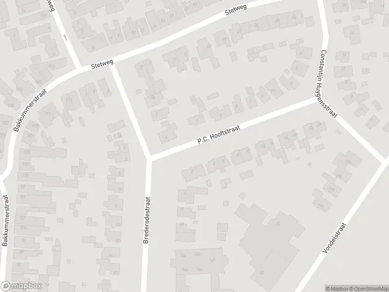 Besteld ambulance vervoer naar de P.C. Hooftstraat in Castricum