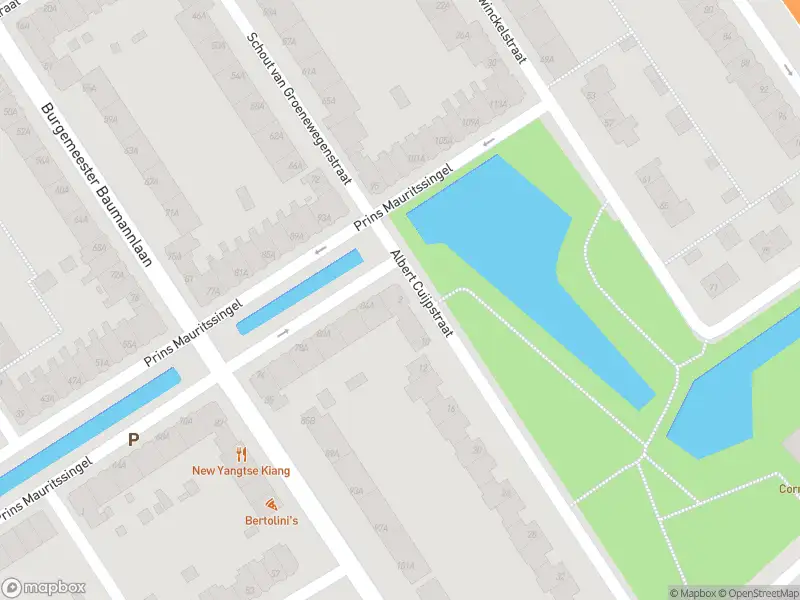 Ambulance met grote spoed naar de Albert Cuijpstraat in Rotterdam