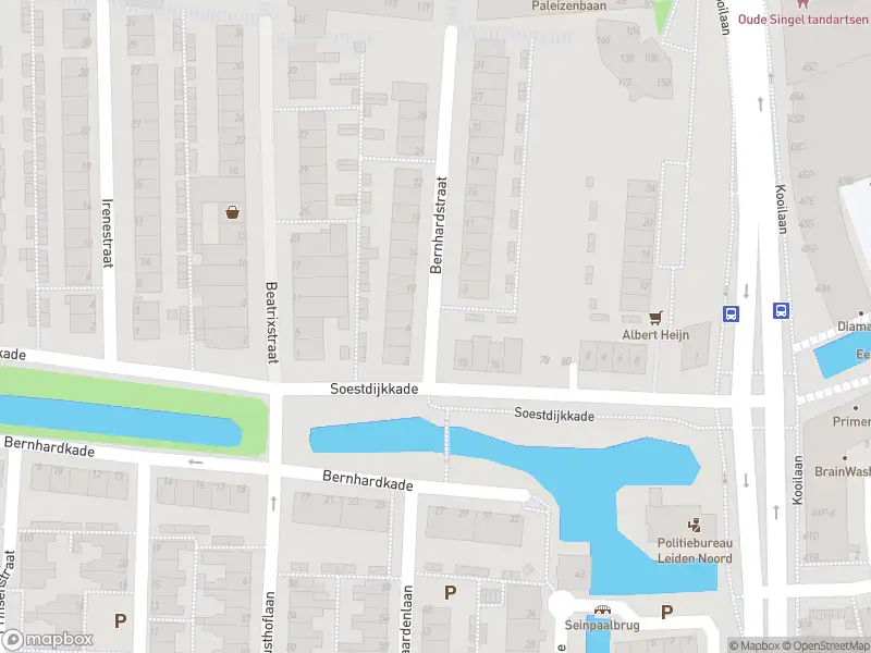 Ambulance met gepaste spoed naar de Bernhardstraat in Leiden