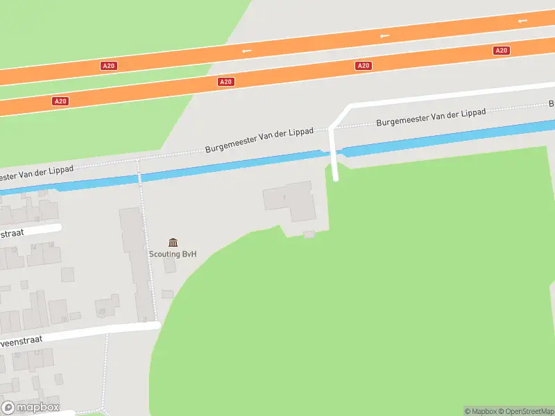 Politie naar de Burgemeester Van der Lippad in Schiedam vanwege ongeval met letsel