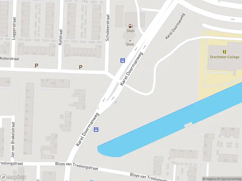 Ambulance met gepaste spoed naar de Karel Doormanweg in Dordrecht