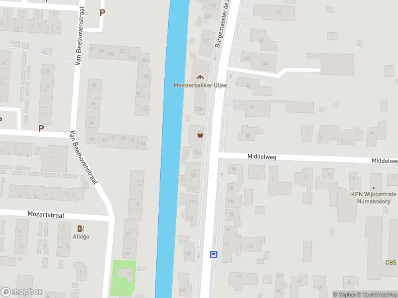 Ambulance met gepaste spoed naar de Burgemeester de Zeeuwstraat in Numansdorp