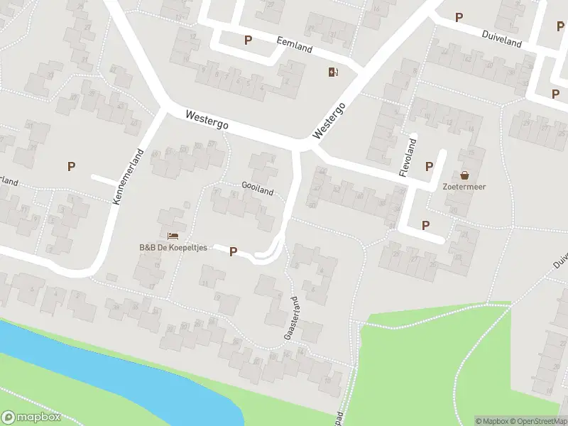 Brandweer met grote spoed naar de Gaasterland in Zoetermeer vanwege gebouwbrand